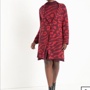 Eloquii Plus Size 18/20 Layering Sweater Coat